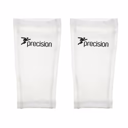 Precision Pro Matrix Shin Guard Sleeves - L, White/Black