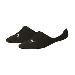 Puma Unisex Adult Liner Socks (Pack of 2) - 2.5 UK-5 UK, Black