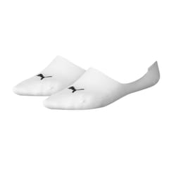 Puma Unisex Adult Liner Socks (Pack of 2) - 2.5 UK-5 UK, White