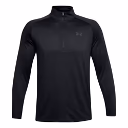 Under Armour Mens Tech T-Shirt - L, Black/Charcoal Grey