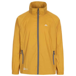 Trespass Qikpac X Unisex Packaway Jacket - S, Maize Yellow