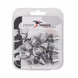 Precision Union Studs (Pack of 12) - 18mm, Silver