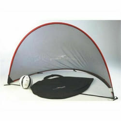 Precision Pop-Up Football Goal Set - 110cm x 80cm, Multicoloured
