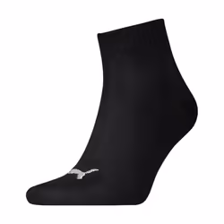Puma Unisex Adult Quarter Training Ankle Socks (Pack of 3) - 12 UK-14 UK, Black