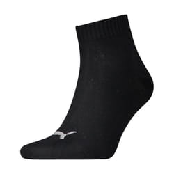 Puma Unisex Adult Quarter Training Ankle Socks (Pack of 3) - 12 UK-14 UK, Black
