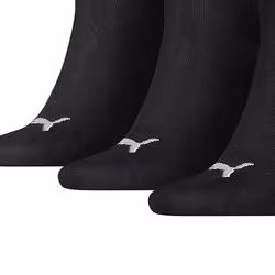 Puma Unisex Adult Quarter Training Ankle Socks (Pack of 3) - 12 UK-14 UK, Black