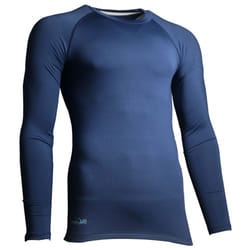 Precision Unisex Adult Essential Baselayer Long-Sleeved Sports Shirt - L, Navy