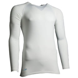 Precision Unisex Adult Essential Baselayer Long-Sleeved Sports Shirt - S, White