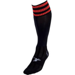Precision Childrens/Kids Pro Football Socks - 12 UK Child-2 UK, Black/Red