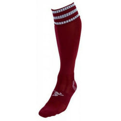 Precision Childrens/Kids Pro Football Socks - 3 UK-6 UK, Maroon/White
