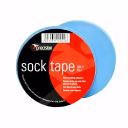 Precision Sock Tape (Pack Of 10) - 33m, Sky Blue