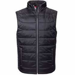 Russell Mens Nano Padded Bodywarmer - M, Black