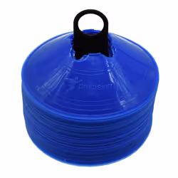 Precision Saucer Cones (Pack of 50) - One Size, Blue