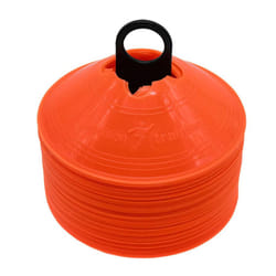 Precision Saucer Cones (Pack of 50) - One Size, Orange