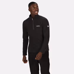 Regatta Great Outdoors Mens Montes Fleece Top - M, Ash