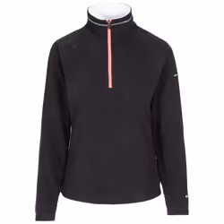 Trespass Womens/Ladies Skylar Fleece Top - XS, Black/White