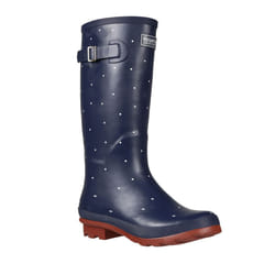 Regatta Womens/Ladies Ly Fairweather II Tall Durable Wellington Boots - 8 UK, Navy/Burnt Tikka Red