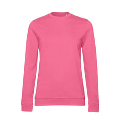 B&C Womens/Ladies Set-in Sweatshirt - XS, Light Pink