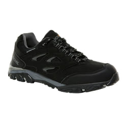 Regatta Childrens/Kids Holcombe Low Junior Hiking Boots - 12 Child UK, Black/Granite
