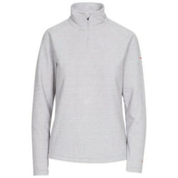 Trespass Womens/Ladies Meadows Fleece Top - 3XL, Platinum