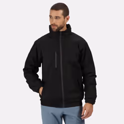 Regatta Mens Honestly Made Soft Shell Jacket - S, Black