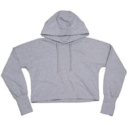 Mantis Womens/Ladies Cropped Crop Top - XS, Grey Heather
