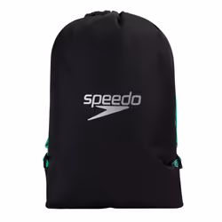 Speedo Pool Bag - One Size, Black/Green