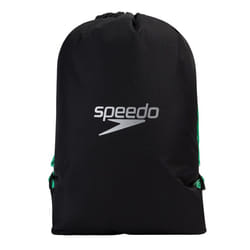Speedo Pool Bag - One Size, Black/Green