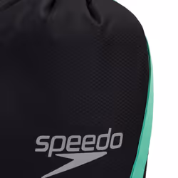 Speedo Pool Bag - One Size, Black/Green