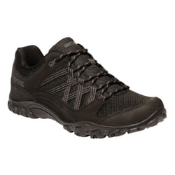 Regatta Mens Edgepoint III Low Rise Hiking Shoes - 6.5 UK, Black/Granite