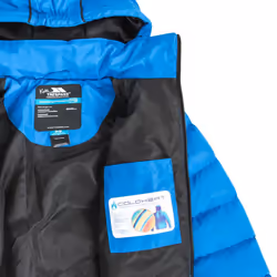 Trespass Boys Tuff Hooded Jacket - 3/4, Blue