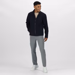 Regatta Mens Honestly Made Fleece Jacket - M, Navy