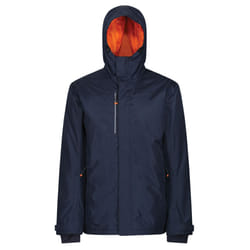 Regatta Mens Thermogen Heated Waterproof Jacket - L, Navy/Magma Orange