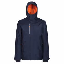 Regatta Mens Thermogen Heated Waterproof Jacket - 3XL, Navy/Magma Orange