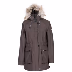 Trespass Womens/Ladies Caption Waterproof Parka - S, Dark Grey