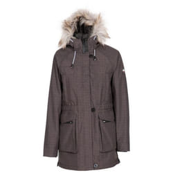 Trespass Womens/Ladies Caption Waterproof Parka - XL, Dark Grey
