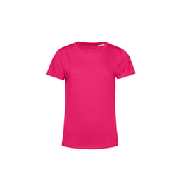B&C Womens/Ladies E150 Organic Short-Sleeved T-Shirt - XS, Magenta
