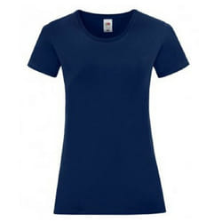 Fruit of the Loom Womens/Ladies Iconic 150 T-Shirt - S, Navy