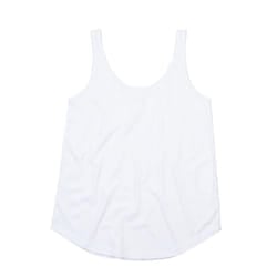 Mantis Womens/Ladies Relaxed Tank Top - XS, White