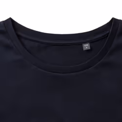 Russell Mens Pure Organic Short-Sleeved T-Shirt - XS, French Navy