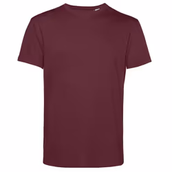 B&C Mens E150 T-Shirt - S, Burgundy