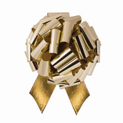 Forum Novelties Metallic Pull Bow - One Size, Metallic Gold