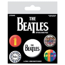 The Beatles Badge Set (Pack of 4)