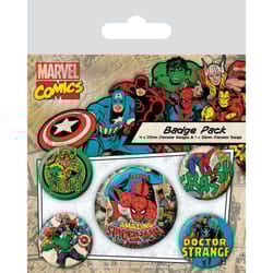 Marvel Comics Spider-Man Badge Set (Pack of 5)