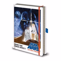 Star Wars Action Figures A5 Notebook