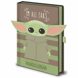 Star Wars: The Mandalorian Im All Ears A5 Notebook