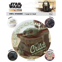 Star Wars: The Mandalorian Vinyl The Child Stickers (Pack of 5)
