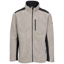 Trespass Mens Farantino Fleece Jacket - M, Truffle Brown Stripe