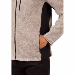 Trespass Mens Farantino Fleece Jacket - M, Truffle Brown Stripe