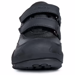 Geox Childrens/Kids Savage Leather Trainers - 12.5 UK Child, Black